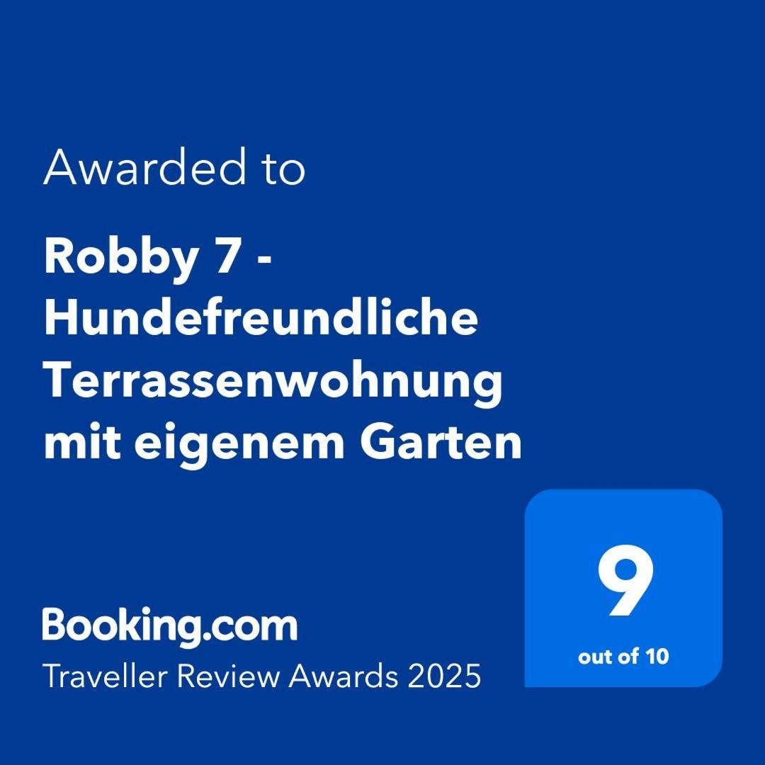 Robby 7 - Hundefreundliche Terrassenwohnung Mit Eigenem Garten Вангероге Екстериор снимка